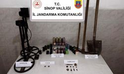 Sinop’ta tarihi eser kaçakçılığı operasyonu: 1 gözaltı