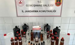 Gümüşhane’de sahte alkol operasyonu