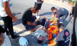 Samsun’da motosikletler çarpıştı: 2 yaralı