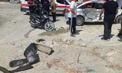 Antakya’da trafik kazası : 2 yaralı