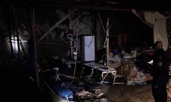 Sındırgı’da marangoz atölyesinde yangın paniği