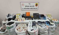 Jandarmadan baskın; 36 kişiye gözaltı, 6 milyon değerinde kaçak malzeme ele geçirildi