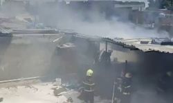 Kahramanmaraş’ta iş yeri yangını