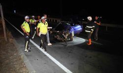 Edirne’deki kazada ağır yaralı sürücü hayatını kaybetti