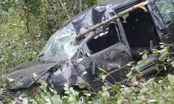 Trabzon’da trafik kazası 1 ölü, 2 yaralı