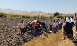 Devrilen traktörün altında kalan genç hayatını kaybetti