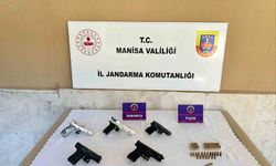 Alaşehir’de ruhsatsız tabanca operasyonu