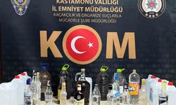 Kastamonu’da 58 litre sahte alkol ele geçirildi