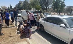 Minibüs ile otomobil çarpıştı: 1 yaralı
