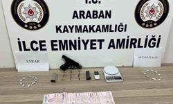 Araban’da uyuşturucu operasyonu: 1 gözaltı