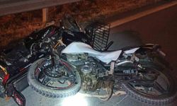 Motosiklet ile elektrikli bisiklet çarpıştı: 2 ağır yaralı