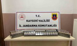 Kayseri’de 3 farklı tırdan 770 paket kaçak sigara ele geçirildi