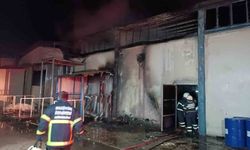 Bilecik’te fabrika yangını