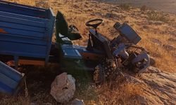 Siirt’te patpat şarampole devrildi: 1 yaralı