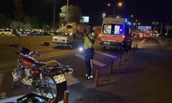 Otomobil motosiklete çarptı: 1 yaralı