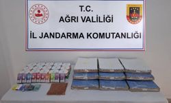 Ağrı’da binlerce kaçak botoks ve vücut geliştirme ilacı ele geçirildi