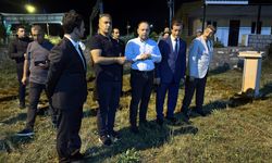 Destinasyon projesi tamamlanan Ardahan Kalesi aydınlatıldı