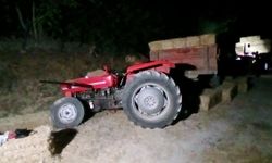 Amasya'da devrilen traktörün sürücüsü öldü