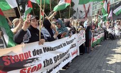 Berlin’de Filistin’e destek gösterisi düzenlendi