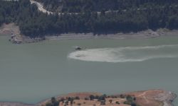 Sinop'ta çıkan orman yangınına müdahale ediliyor