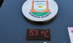 Şanlıurfa'da termometreler 53 dereceyi gösterdi