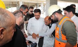 Hatay Samandağ'da kırsal afet konutlarının yapımı sürüyor