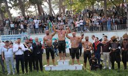 Domaniç Yağlı Güreşleri'nde başpehlivan Nedim Gürel oldu