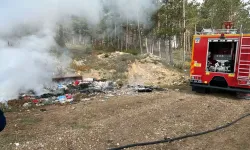 Bingöl'de çöplük alanda çıkan yangın söndürüldü