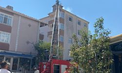 Çatı katında yapılan kaynak yangına neden oldu
