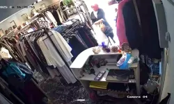 Bursa İnegöl'de 10 Saniyelik Hırsızlık: Girdi, Çaldı, Çıktı!