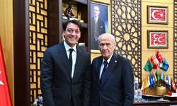 Mesut Özil’den MHP Lideri Devlet Bahçeli’ye ziyaret
