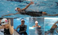 Özel sporcu Gizem, 2028 olimpiyatları için kulaç atıyor