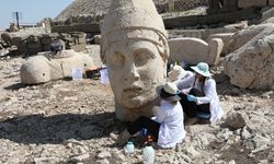 Nemrut’ta Tarihi Heykeller Nano Teknolojiyle Güçlendirildi