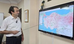 Uydu verilerinden yararlanılarak geliştirilen yazılımla Türkiye'nin "kuraklık haritası" çıkarıldı