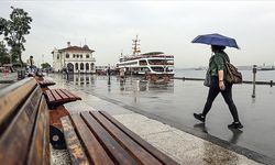 İstanbul'da beklenen yağış başladı