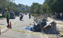 Marmaris’te Motosiklet can aldı