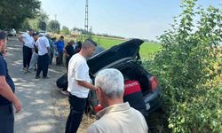 Osmaniye’de otomobil şarampole devrildi: 4 yaralı