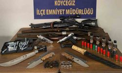 Muğla’da ruhsatsız silah operasyonu