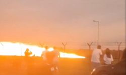 Polonya'da hava gösterisi hazırlıkları sırasında bir F-16 savaş uçağı düştü