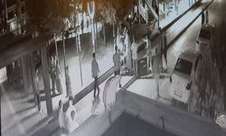 Samsun’da daire satışı nedeniyle çıkan tekme ve sopalı kavga güvenlik kamerasında