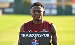 Trabzonspor'un yeni transferi Olaigbe, takımına katkı sağlamak istiyor