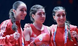 Ringde üç kız kardeş; 2 altın, 1 gümüş madalya