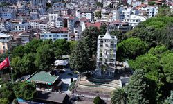 Kocaeli'nin simgelerinden tarihi saat kulesi restore ediliyor