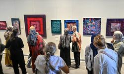 Ressam Cemal Toy'un "Kalp Hizası" sergisi sanatseverlerle buluştu