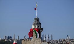 İstanbul Boğazı'nda deniz konvoyuyla Gazze eylemi