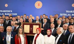 Trabzon’a istiklal madalyası verilmesi töreni