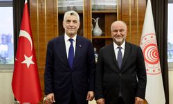 Bakan Bolat, Şam Büyükelçisi Köroğlu ile Suriye ile ticari ilişkileri görüştü