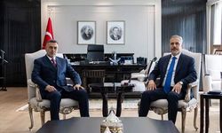 Dışişleri Bakanı Hakan Fidan, Basra Valisi Esad İdani’yi Ankara’da kabul etti