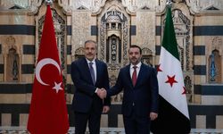 Dışişleri Bakanı Fidan, Şam’da Suriye Cumhurbaşkanı Şara ile Görüştü