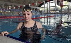 Özel sporcu Zeynep Duru Çiftçi, dünya şampiyonluğu için kulaç atıyor